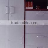 Slim Edge Metal Open Shelf Office Cabinet thumbnail-4