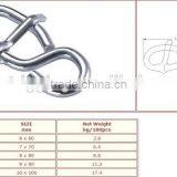 New China Products For Sale Stainless Steel Aisi 316 304 Rope Shortening With Tongue Zind Plated Cheap Price thumbnail-5
