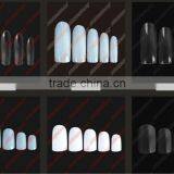 Wholesales 500pcs/box White/Clear/natural White Nails Tips False Nail Art Tips Half Cover#FN01