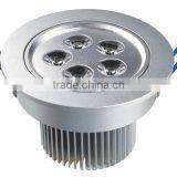 Hot-saling High Power Aluminum Recessed LED Ceiling Lamp 5w
