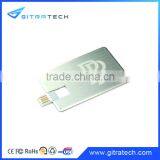 Metal Credit Card USB Flash Drive 8GB thumbnail-3
