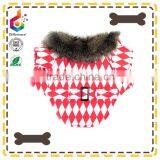 Louis Checkerboard Rain Hat Dog Coat thumbnail-3