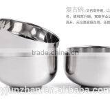 The Highest Quality Stainless Steel Soup Bowl With Matt Polishing Outside and High Mirror Inside