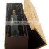 New Vintage Paper Wine Box for Single Bottle