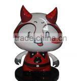 Resin Cute Cartoon Little Cow Statue thumbnail-1