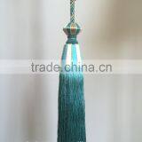 High Quality Wholesalers Curtain Accessory Polyester Material Tassel Tieback for Home Decorative thumbnail-1