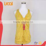 Pure Color Vest for Women Stringer Vest Tank Tops