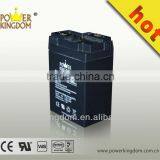 6V 4Ah Rechargeable Sealed Lead Acid Battery