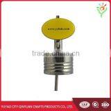 Stainless steel olive oil bottle pourer