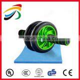 Dual Wheel Exercise Foam Handle ab Roller for Wholesale Quality Choice thumbnail-2