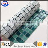 Green Iridescent Mosaic Tile thumbnail-1