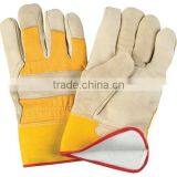 Yellow Freezer Gloves