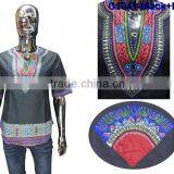 C1041 Fashion Denim T-shirt for Men, Wax Design Denim T-shirt in China Market