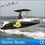 6m Fiberglass Leisure Boat With Outboard Engine (600 Center Console) thumbnail-3
