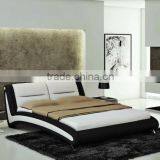 Europe Leather Bed Modern Style thumbnail-2