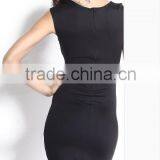 OEM Wholesale New Arrival Latest Dress Designs White Lace Sleeveless One-piece Women Fashion Wholesale Dress thumbnail-4