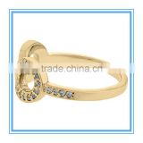 Infinity Jewelry -CT Diamond Infinity Symbol Ring In Gold