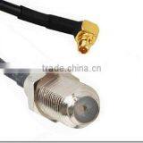 RF Cable F Male to MMCX Male Pigtail Coaxial for RG174