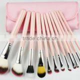 Synthetic Hair 12 Pcs Makeup Brush Set