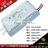 Soluxled Led Power Supply 18w Constant Current