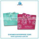 2016 New Fancy Custom Logo Printed Gift Packaging Shopping Bags Gift Paper Bags With Handle thumbnail-2