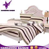 Microfiber Home Bedding Stripes Elastic Fitted Sheets thumbnail-1