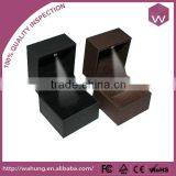 Wholesale Luxury Wooden Ring Box Packaging for Led