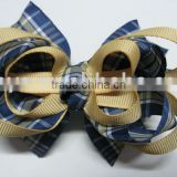 New grosgrain ribbon bow boutique hair bows
