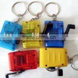 Hand Dynamo LED Key Chains/keyring/keyholder