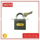 Safety 3 Iron Keys Lock Grey Iron Padlock Iron Gate Door Quality Choice