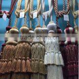 Designer Home Decor Tassel Fringe Rayon Tassel Curtain Tiebacks thumbnail-4