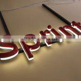 Advertising Shop Store Name LED Back Lighting 3D Led Backlit Words Signs
