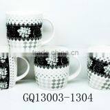 340cc Drawing Bone China Hotel Dinnerware Food Safe in Korea Style thumbnail-5
