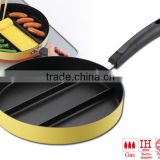 Arnest cookware kitchenware utensils cooking bento maing tools pans aluminum alloy rolled sectioned frying egg fry pan 75753