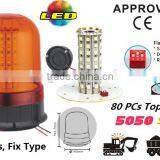 E-MARK SMD Flash Warning Light, ECE MARK SMD Rotating Warning Beacon (SR-BL-503SF-1) 3 Bolts Fix LED Beacon Light, 3 Functions