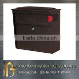 China manufacturer custom cast iron mailbox