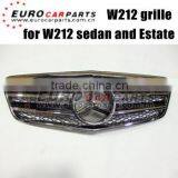 W212 Grille Fit for BENZ E-CLASS W212 2009-on W212 Sedan and Estate Style Grille thumbnail-1