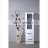 Optionally Lacquer Modern Double Hanging PVC/MDF Bathroom Vanity (PVC/MDF Bathroom Cabinet Can With Mirror &Ceramic Basin) thumbnail-1