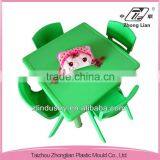Children Size Plastic Small Colorful High Quality Dining Table and Chair thumbnail-6