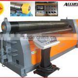 W12-80*6000 CNC Touch Screen Hydraulic Plate Sheet Rolling Bendr Machine With PLC thumbnail-1