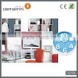 DEHENG Cheap Embossed 12'' Plastic Wall Clock Promotional Gift Clock thumbnail-3