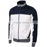 White Color and Black Strap Casual Jacket