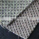 Woolen Jacquard/fancy Fabric Made in Asia Woolen Spot Goods/wool Poly Blend Worsted Fabric, Wool Fabric Check Pattern /stock Jac