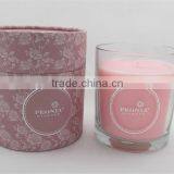 Wholesale Round Shape Paper Candle Box With Lid