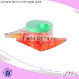 Free Sample ps Material High Transparent Plastic Three Cell Travel Baby Milk Powder Dispensers