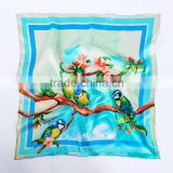 2016 Newest pure silk scarves (DX1008-2)