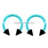 Factory Wholesale14G CBR Nose Ring thumbnail-1