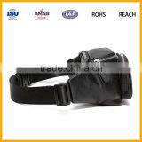 Elegant Design Favorable Price Black PU Material Unisex Cycling Waist Bag With Small Pocket thumbnail-2