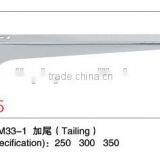 Chrome Slatwall Hanging Shelf Brackets thumbnail-2