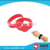 RFID Cheap Adjustable Silicone Wristband for Swimming Contest thumbnail-4